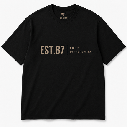EST.87 — Built Differently™ Tee